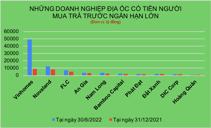 Những ông lớn địa ốc ôm nghìn tỷ đồng tiền trả trước của khách hàng