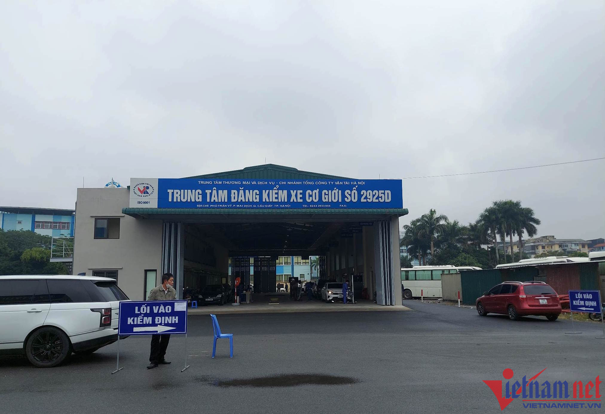 Hủy lịch hẹn nếu không nhập số giấy chứng nhận đăng kiểm